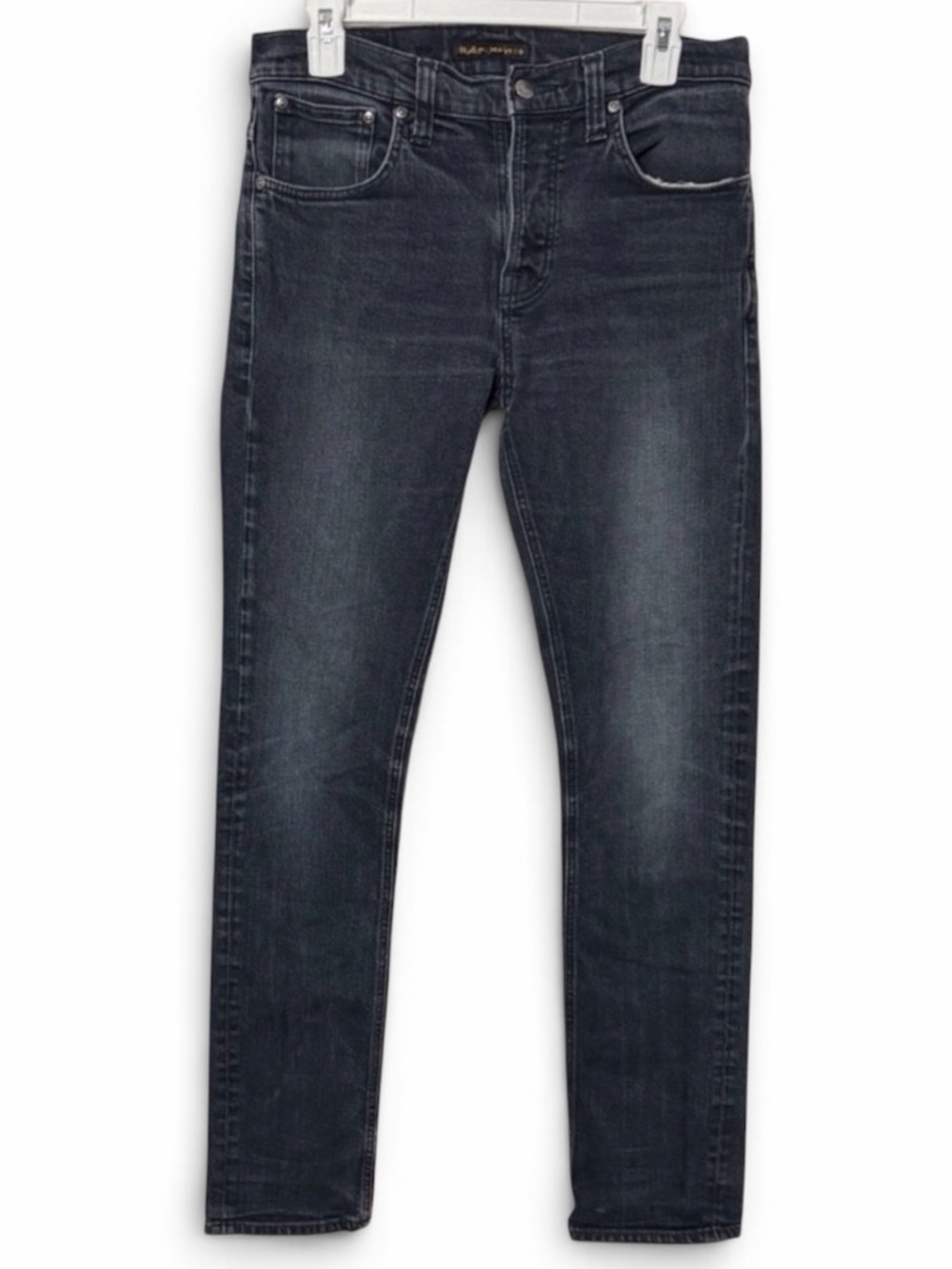 Nudie Jeans Men's Grim Tim Dark Blue Jeans Size 30x32